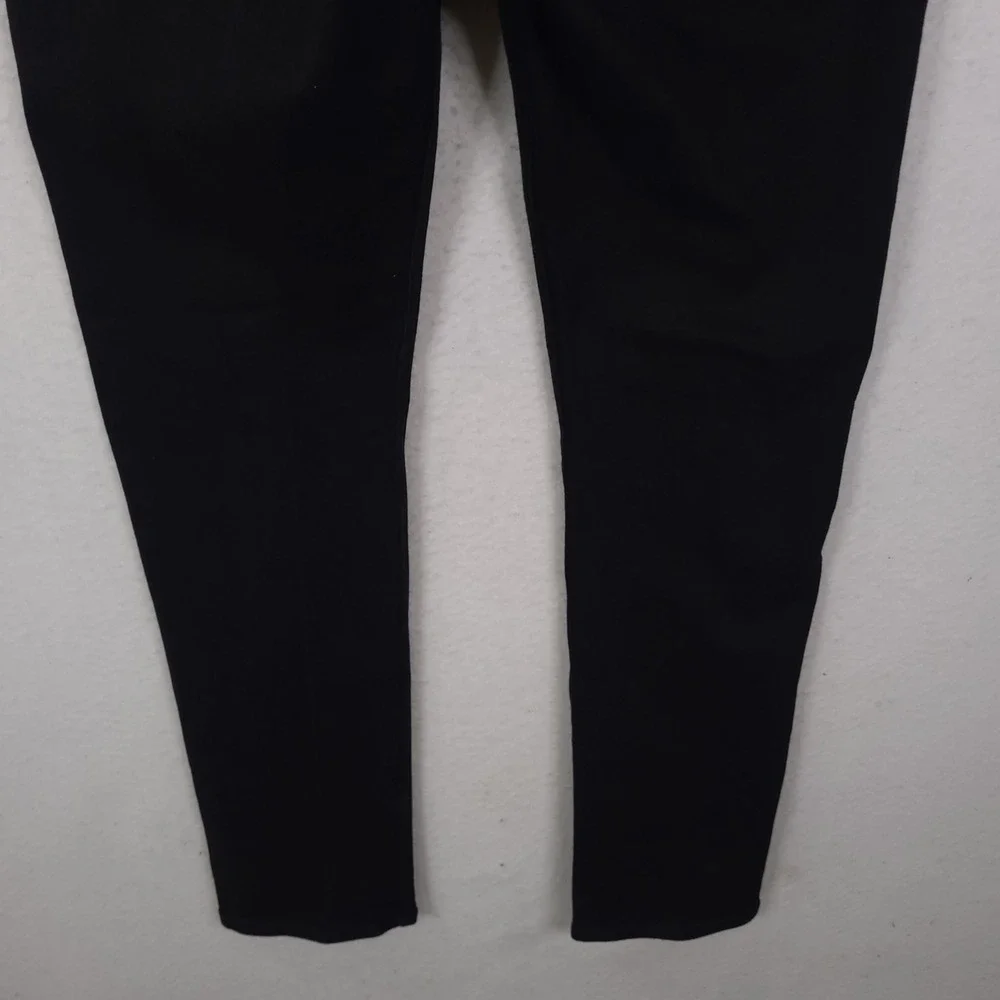 7 For All Mankind Paxtyn Jeans Mens 40x32 Black Skinny Fit Stretch Denim Pants
